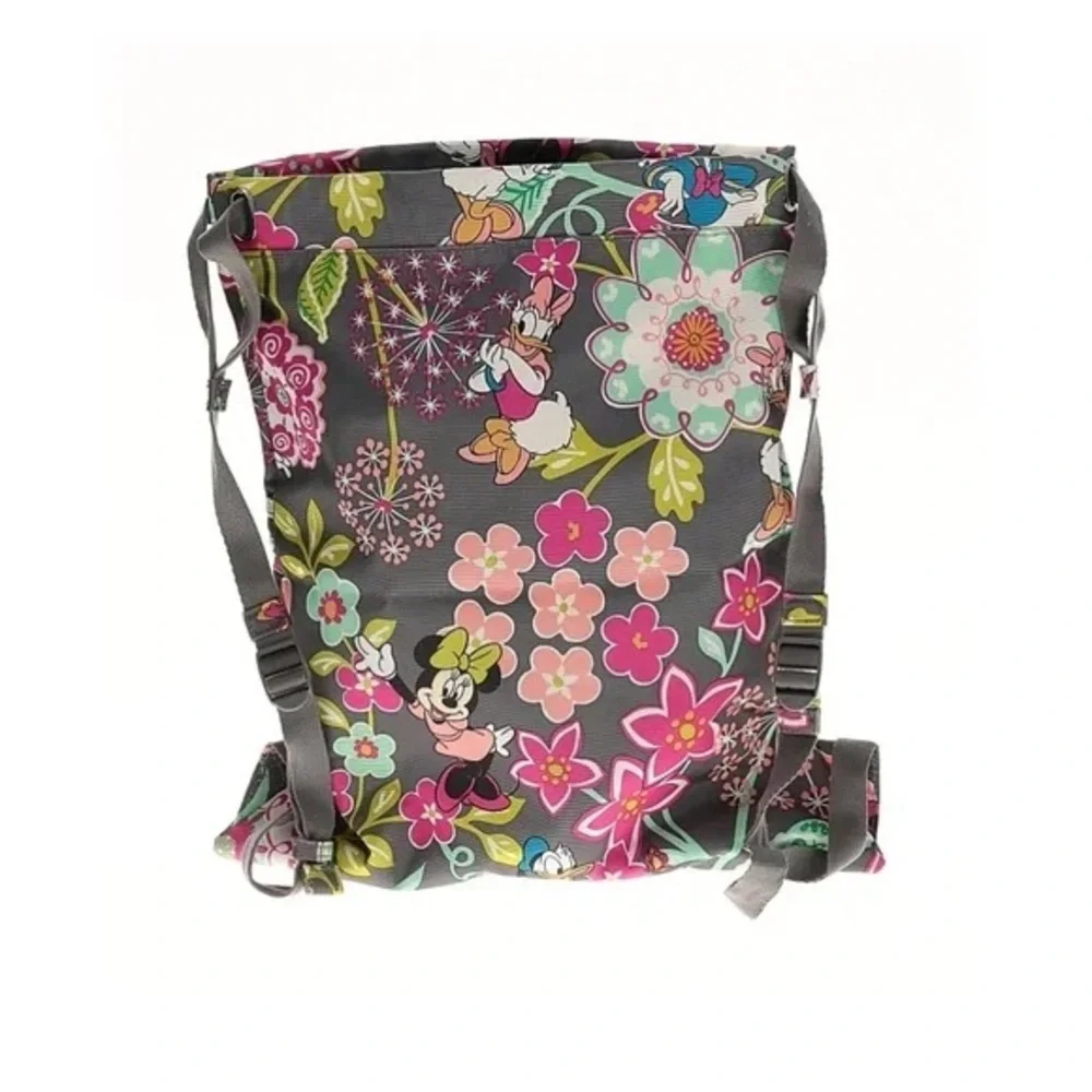 Disney x Vera Bradley dandelion  Drawstring Backpack retired rare